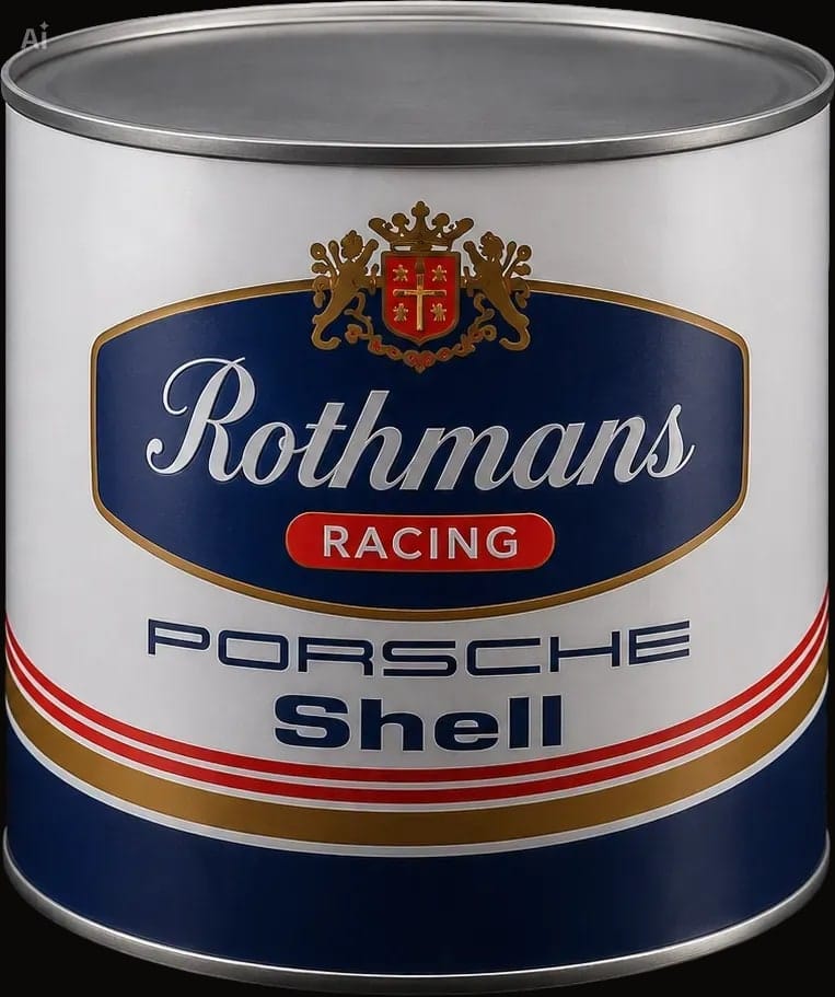 Rothmans collectible fuel can from GTlife Boutique