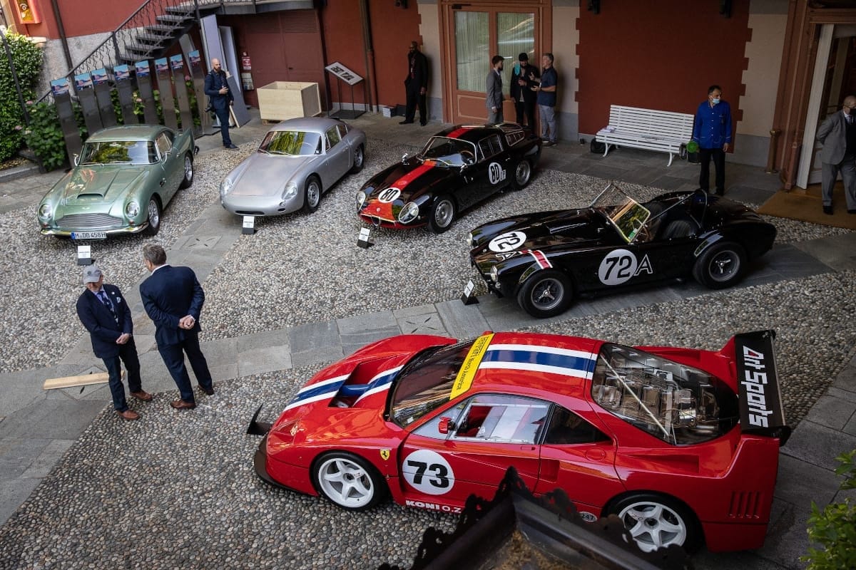 Ferrari F40 and racing classics at the Concorso d’Eleganza Villa d’Este