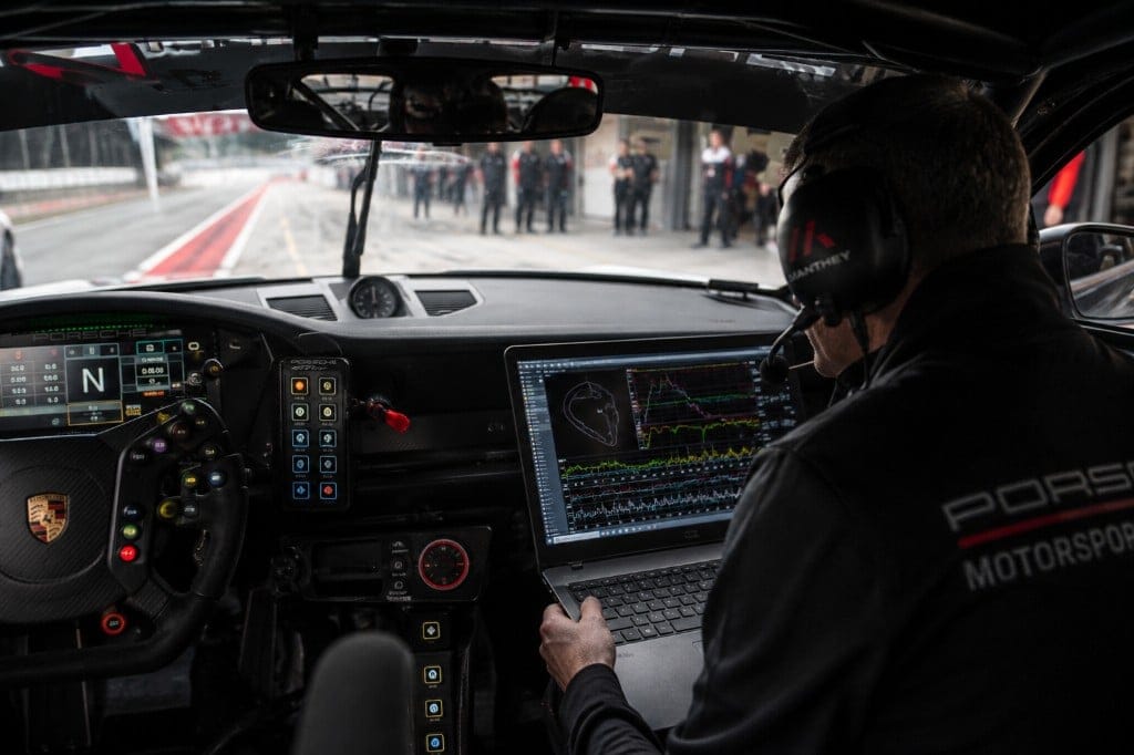 Onboard telemetry analysis during a private GTlife track day