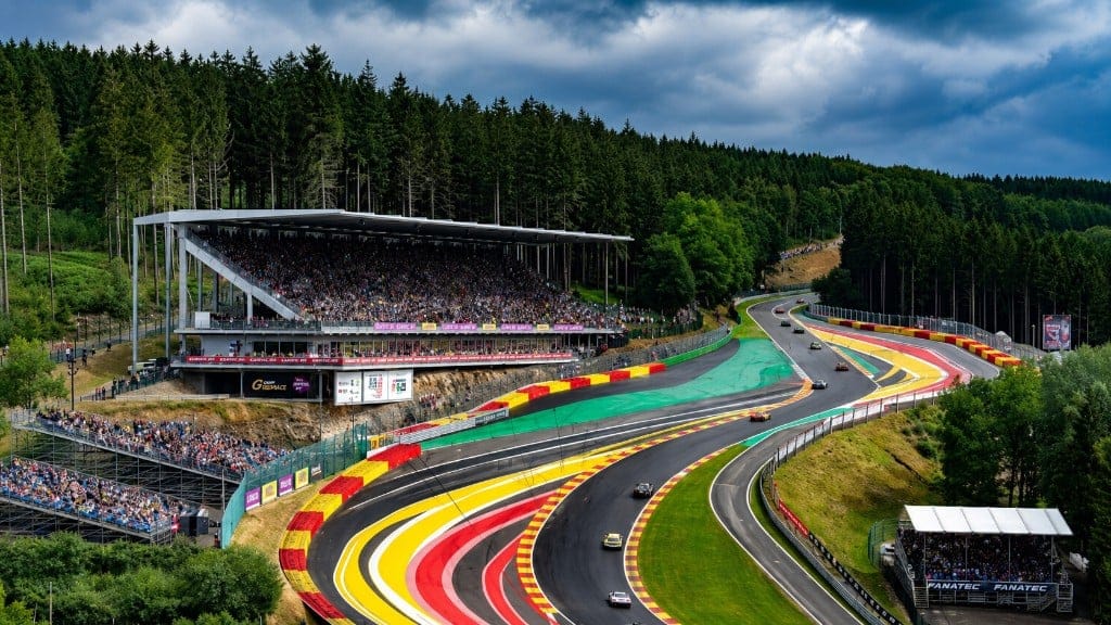 Eau Rouge and Raidillon at Spa-Francorchamps, a GTlife track-day circuit
